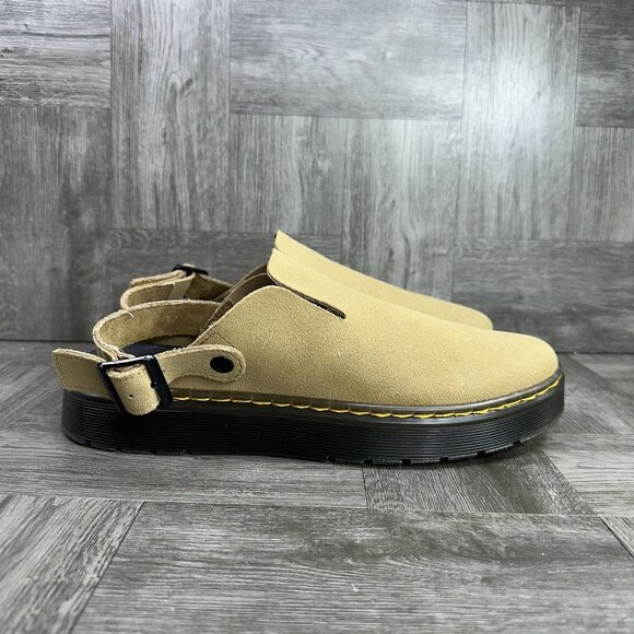 Dr. Marten's Other - Dr. Marten's Carlson Men's size 10 Savannah Tan Sling Back Mule